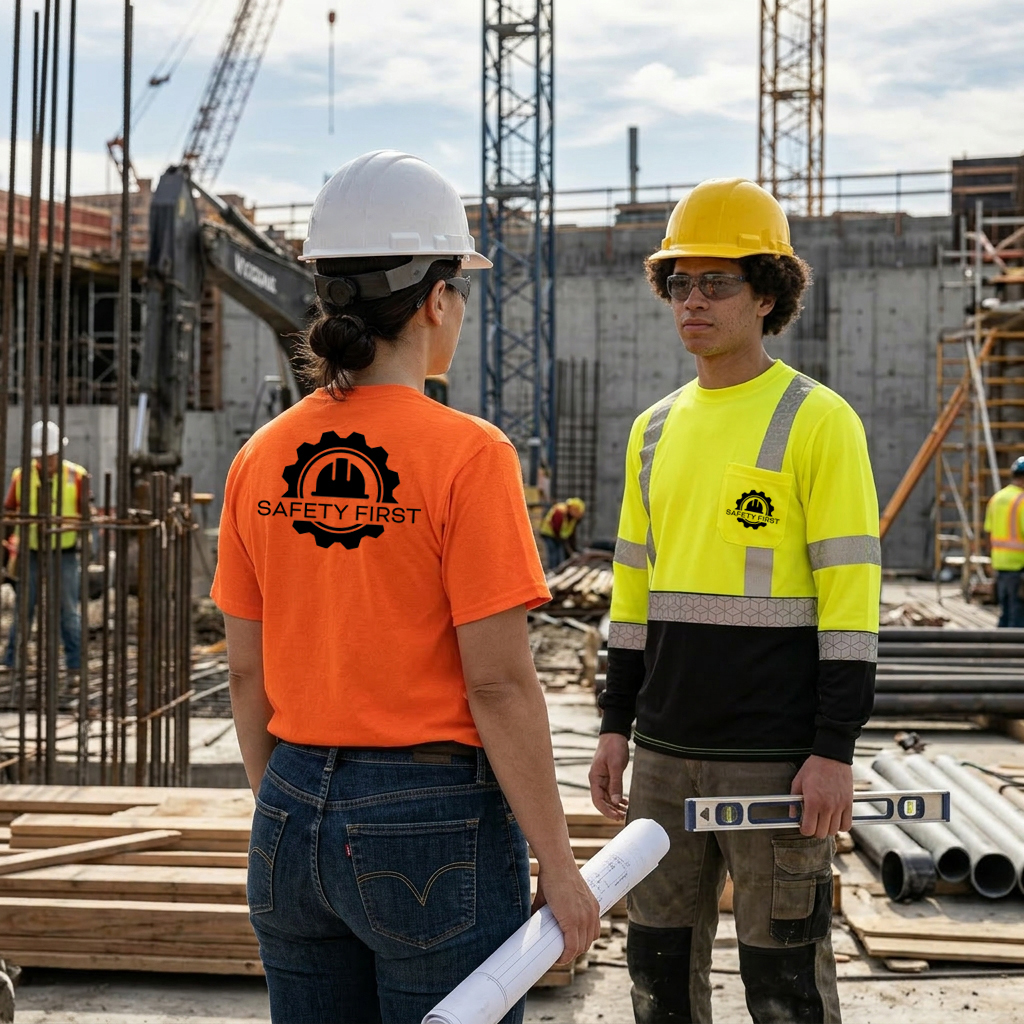 SPI private-label ANSI vests and hi-viz gear with branding